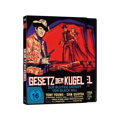 LIMITED DELUXE EDITION [BLU-RAY & DVD] - GESETZ DER KUGEL - DER BLUTIGE SHERIFF VON BLACK HILL - BRM