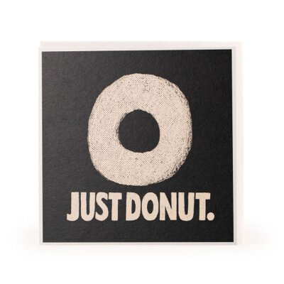 Grußkarte - U Studio - Just Donut - Karte mit Umschlag