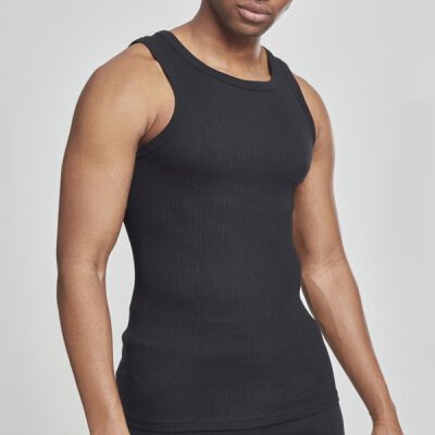 Urban Classics - TB066 Rib Tank Top - black L