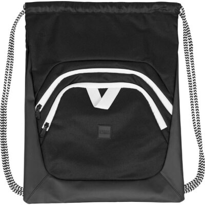 Urban Classics - TB1687 - Ball Gym Bag black/black/white one size