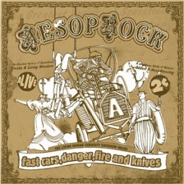 AESOP ROCK - FAST CARS, DANGER, FIRE AND KNIVES - CD