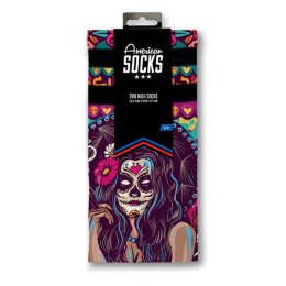 American Socks - Dia De Los Muertos - Signature - Mid High S-M / 37-41