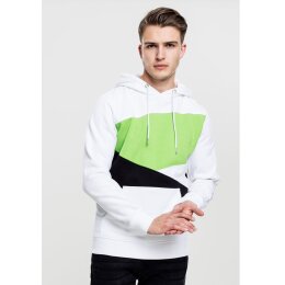 Urban Classics - TB205 - Zig Zag Hoody - white /black /...