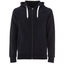 Continental/Earth Positive - EP60Z - Mens/Unisex Zip Up Hood - navy blue M