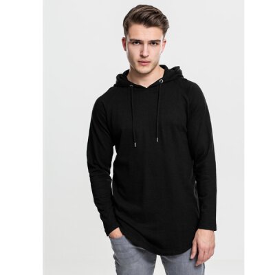 Urban Classics - TB1779 - Long Shaped Terry Hoody - black M