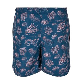 Urban Classics - TB2679 - Pattern Swim Short - nautical aop XXL