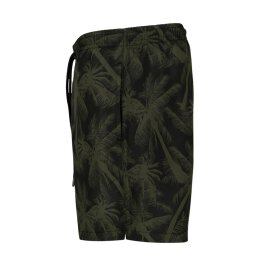 Urban Classics - TB2679 - Pattern Swim Short - palm olive L