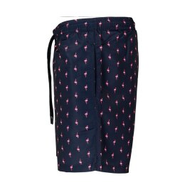 Urban Classics - TB2679 - Pattern Swim Short - flamingo M