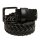Urban Classics - TB5141 - Braided Synthetic Leather Belt - black
