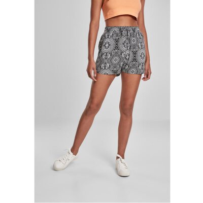 Urban Classics - TB3435 - Ladies AOP Viscose Resort Shorts - bandana L