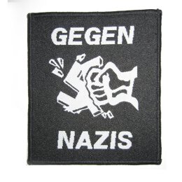 Gegen Nazis - Fist - Patch