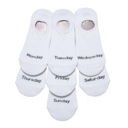Urban Classics - TB5183 - Invisible Weekly Socks 7-Pack -...