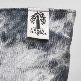 Urban Classics - TB5101 - Tie Dye Tote Bag - black/white