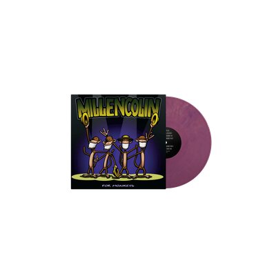 MILLENCOLIN - FOR MONKEYS 25TH ANNIVERSARY COLOURED VINYL REISSUE - LP