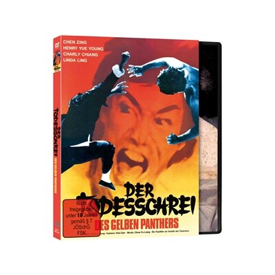 BLU-RAY + DVD EASTERN LIMITED EDITION - DER TODESSCHREI DES GELBEN PANTHERS - COVER A - BRM