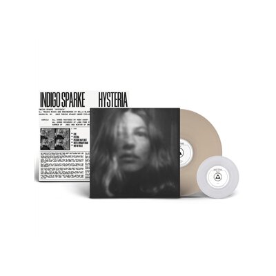 SPARKE, INDIGO - HYSTERIA -TRANSPARENT CLOUDY CLEAR VINYL- - LP