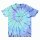 Continental/ Earthpositive - EP01 - ORGANIC MENS/UNISEX T-SHIRT - tie dye blue/green L