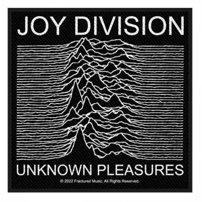 Joy Division - Unknown Pleasures Cover - Patch (Aufnäher)