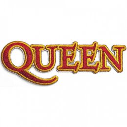 Queen- Logo - Gestickter Aufnäher / Aufbügler -...