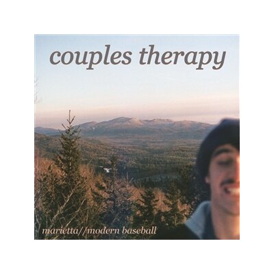 MODERN BASEBALL / MARIETTA - COUPLES THERAPY (BLUE VINYL) - 7"