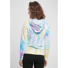 Urban Classics - TB3450 - Ladies Tie Dye Hoody - pastel