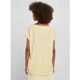 Urban Classics - TB2983 - Ladies Organic Extended Shoulder Tee - softyellow