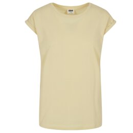 Urban Classics - TB2983 - Ladies Organic Extended Shoulder Tee - softyellow