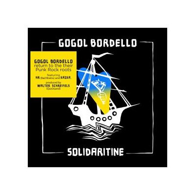 GOGOL BORDELLO - SOLIDARITINE - LTD BLUE COLORED - LP