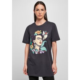 Merchcode MC639 - Ladies Frida Kahlo Flower - Unisex Tee...