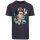 Merchcode MC639 - Ladies Frida Kahlo Flower - Unisex Tee - navy  L