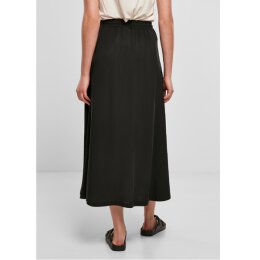 Urban Classics - TB4099 - Ladies Viscose Midi Skirt - black XXL