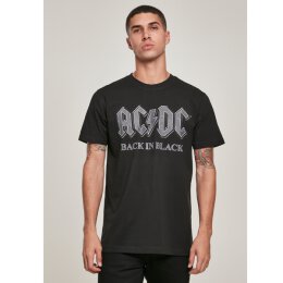 Merchcode - MC480 - AC/DC Back In Black Tee - black