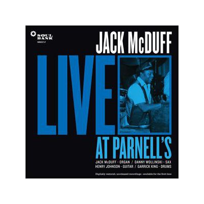 MCDUFF, JACK - LIVE AT PARNELLS - CD