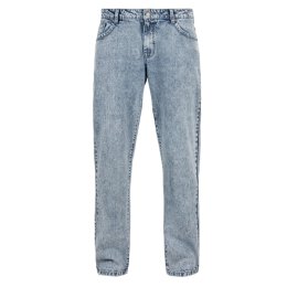 Urban Classics - TB3078 - Loose Fit Jeans - light skyblue acid washed