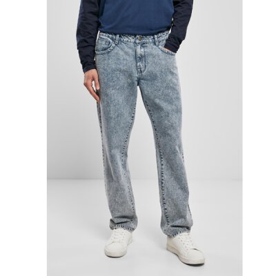 Urban Classics - TB3078 - Loose Fit Jeans - light skyblue acid washed 28/32
