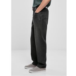 Urban Classics - TB3078 - Loose Fit Jeans - real black washed 36/32