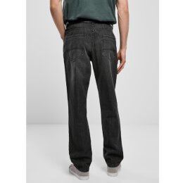 Urban Classics - TB3078 - Loose Fit Jeans - real black washed 36/32