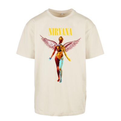Urban Classics - MT1985 - Nirvana - In Utero Oversize T-Shirt - sand S