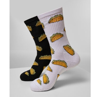 Merchcode - MT2077 - Taco Socks 2-Pack - Socken 39-42