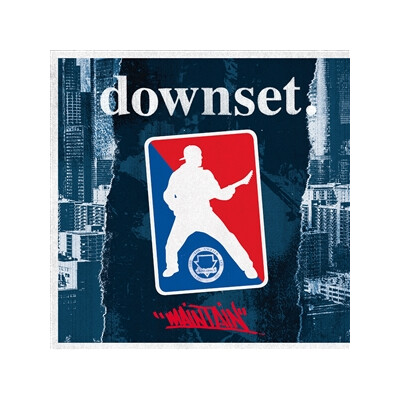 DOWNSET. - MAINTAIN (CYAN BLUE) - LP