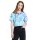 Earth Positive - EP26 - Womens Cropped T-Shirt - tie dye blue green