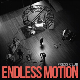 PRESS CLUB - ENDLESS MOTION - TRANSPARENT CURACAO - LP