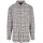 Urban Classics - TB5516 Long Oversized Grey Check Shirt - grey/black