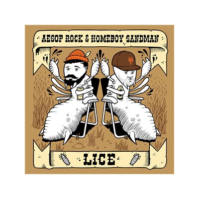 AESOP ROCK & HOMEBOY SANDMAN - LICE - LP