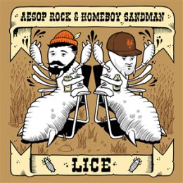AESOP ROCK & HOMEBOY SANDMAN - LICE - LP