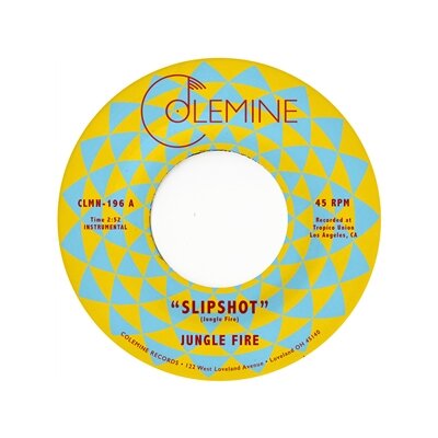 JUNGLE FIRE - SLIPSHOT/ PISCO UNION (RED VINYL) - 7"