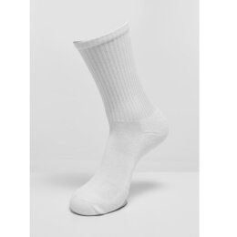 Build Your Brand - Crew Socks (BY201) - white