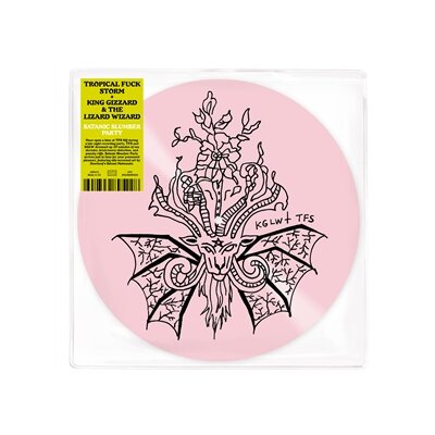 TROPICAL FUCK STORM + KING GIZZARD & THE LIZARD WIZARD - SATANIC SLUMBER PARTY (LTD. PINK SILKCREENED VINYL) - 12"