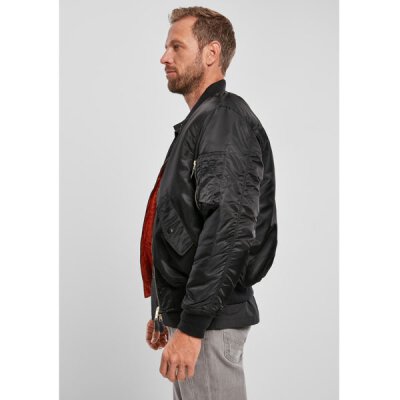 Brandit - BD3149 - MA1 Bomberjacke -  black 3XL