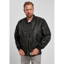 Brandit - BD3149 - MA1 Bomberjacke -  black 3XL